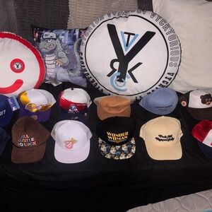 Assorted Baseball Caps Collection